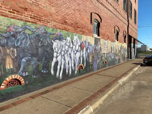 terrell mural project sell's circus terrrell mural project sell's circus