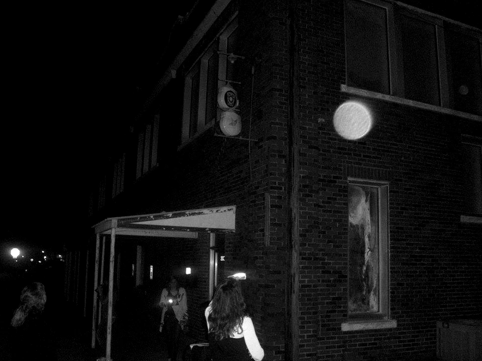 Orb in Photograph on Terrell Ghost Walks 
