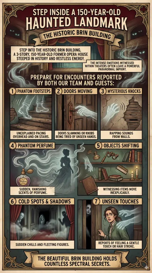 Come ghost hunt in a haunted building