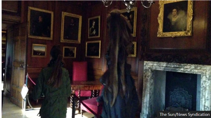 'Ghost photos' still occur today - like this 'sighting' of the Grey Lady of Hampton Court; actually an oddity from an iPhone's imaging capture (Credit: The Sun/News Syndication) 'Ghost photos' still occur today - like this 'sighting' of the Grey Lady of Hampton Court; actually an oddity from an iPhone's imaging capture (Credit: The Sun/News Syndication)