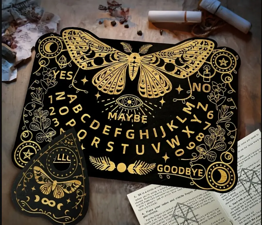 Butterfly-Themed Wooden Talking Board Sets 