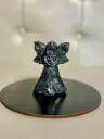 2.5" Standing Angel/Fairy Carving in natural Labradorite