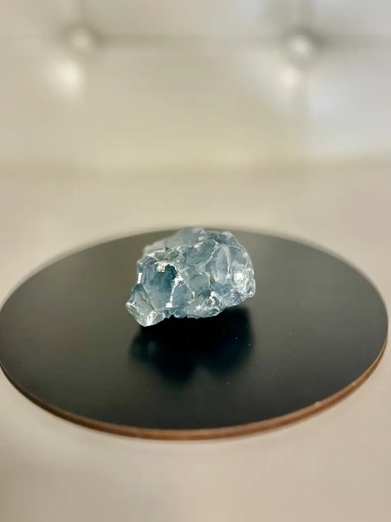 Natural Celestite Crystal for spiritual connection and tranquility