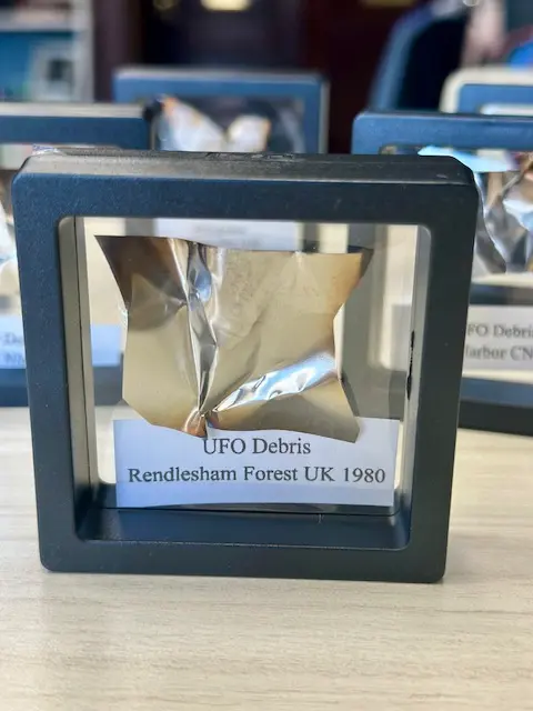 UFO Debris Material:  Alleged Artifacts from the Unexplained