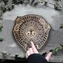 Runic Round Tree Wooden Talking Board Sets 