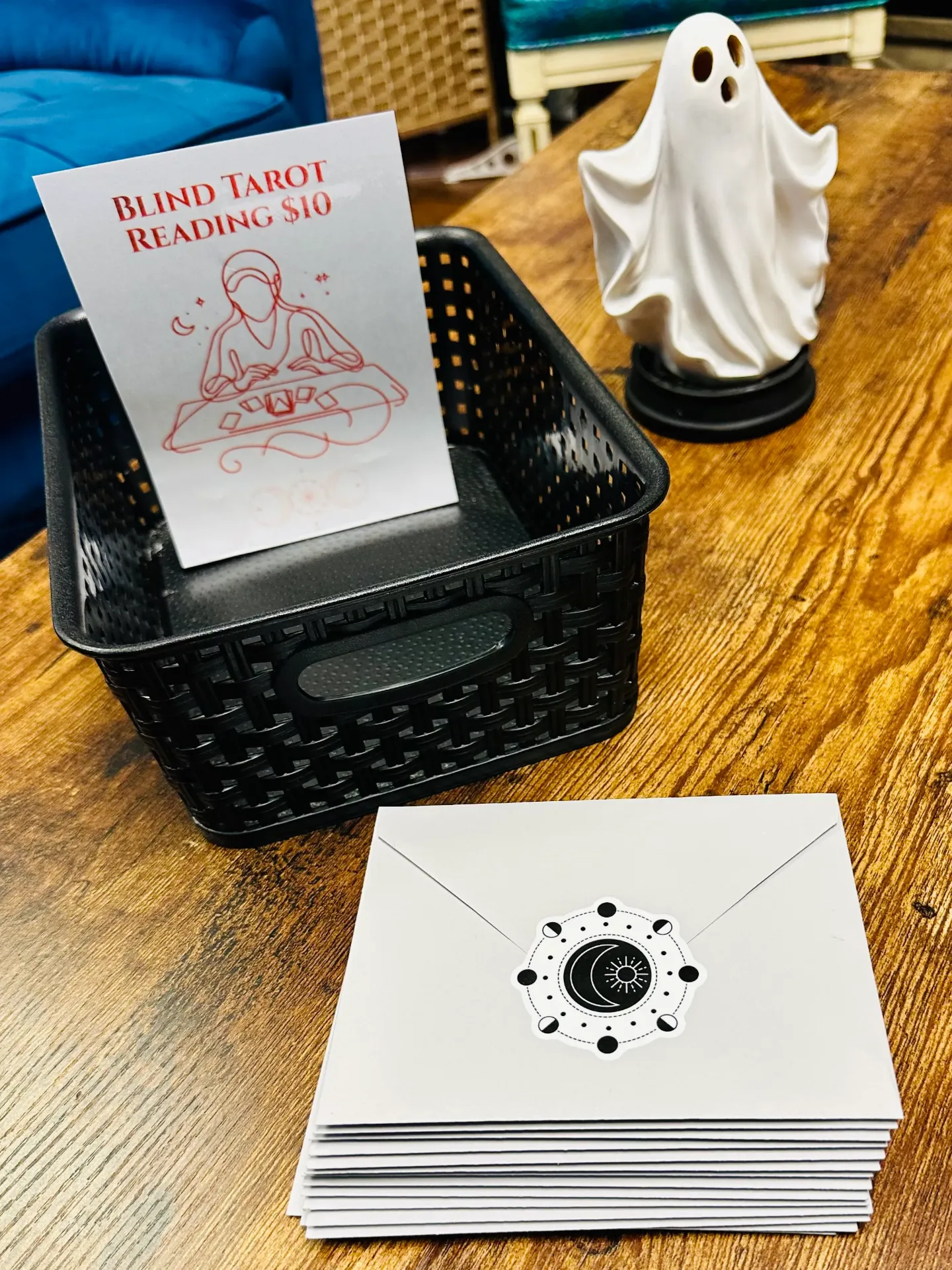 Blind Tarot Reading